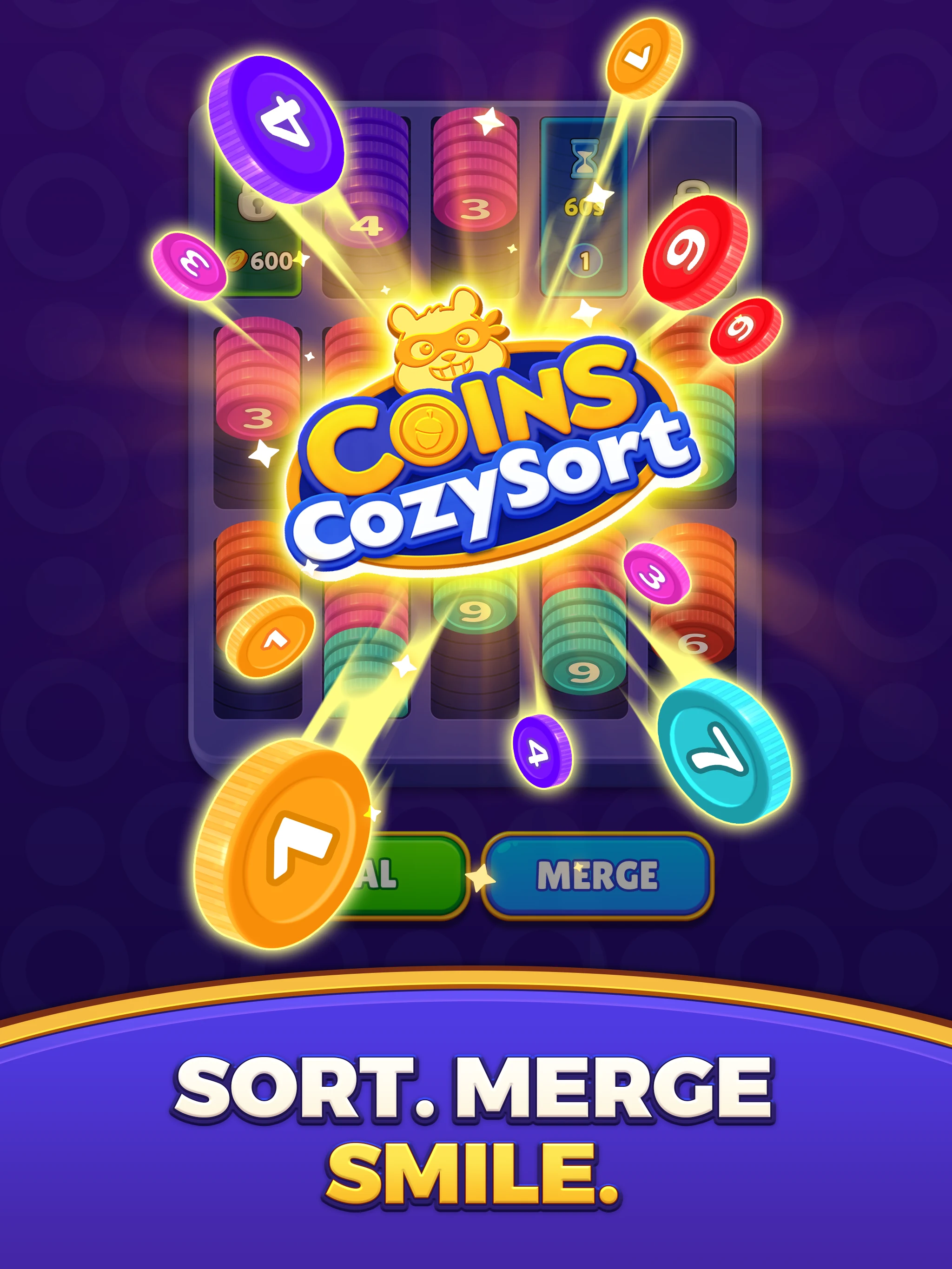 CozySort: Coins screenshot