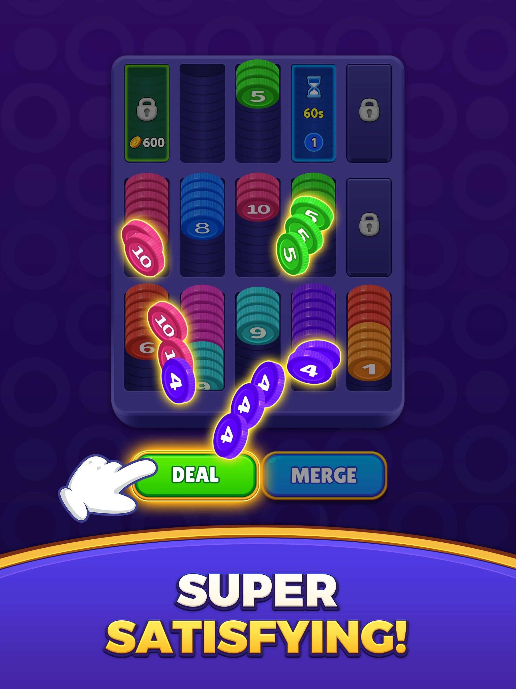 CozySort: Coins screenshot